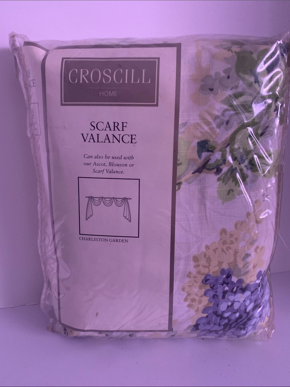 Croscill Charleston Garden Scarf Valance